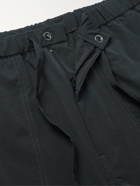 Snow Peak - Toray Dot Air Shell Drawstring Shorts - Black