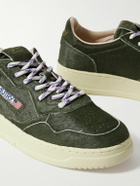 Autry - Medalist Pony Hair Sneakers - Green