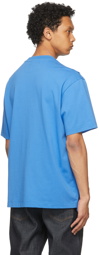 Feng Chen Wang SSENSE Exclusive Blue Paneled T-Shirt