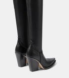 Paris Texas Vegas faux leather over-the-knee boots