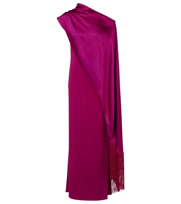 Photo: Taller Marmo Berenson draped crêpe cady gown