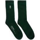 Affix Green Long Socks