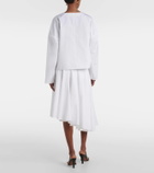 Fforme Fish oversized cotton jacket