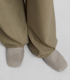 Calvin Klein Collection Hugh suede slippers