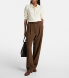 Blazé Milano Highland wool and cashmere polo sweater
