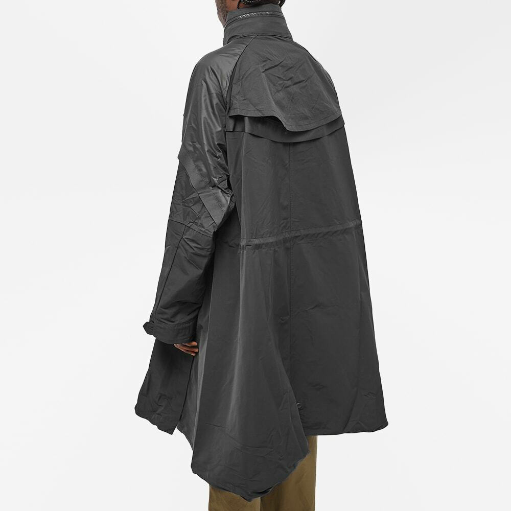 Nike Men's Sacai Trench Coat Jacket in Black