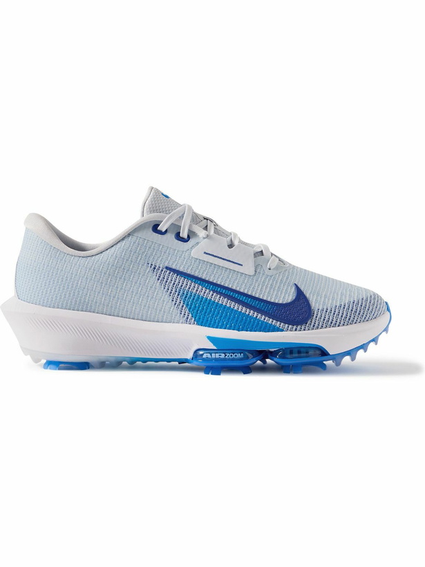 Photo: Nike Golf - Air Zoom Infinity Tour 2 Rubber-Trimmed Flyknit Golf Sneakers - Unknown