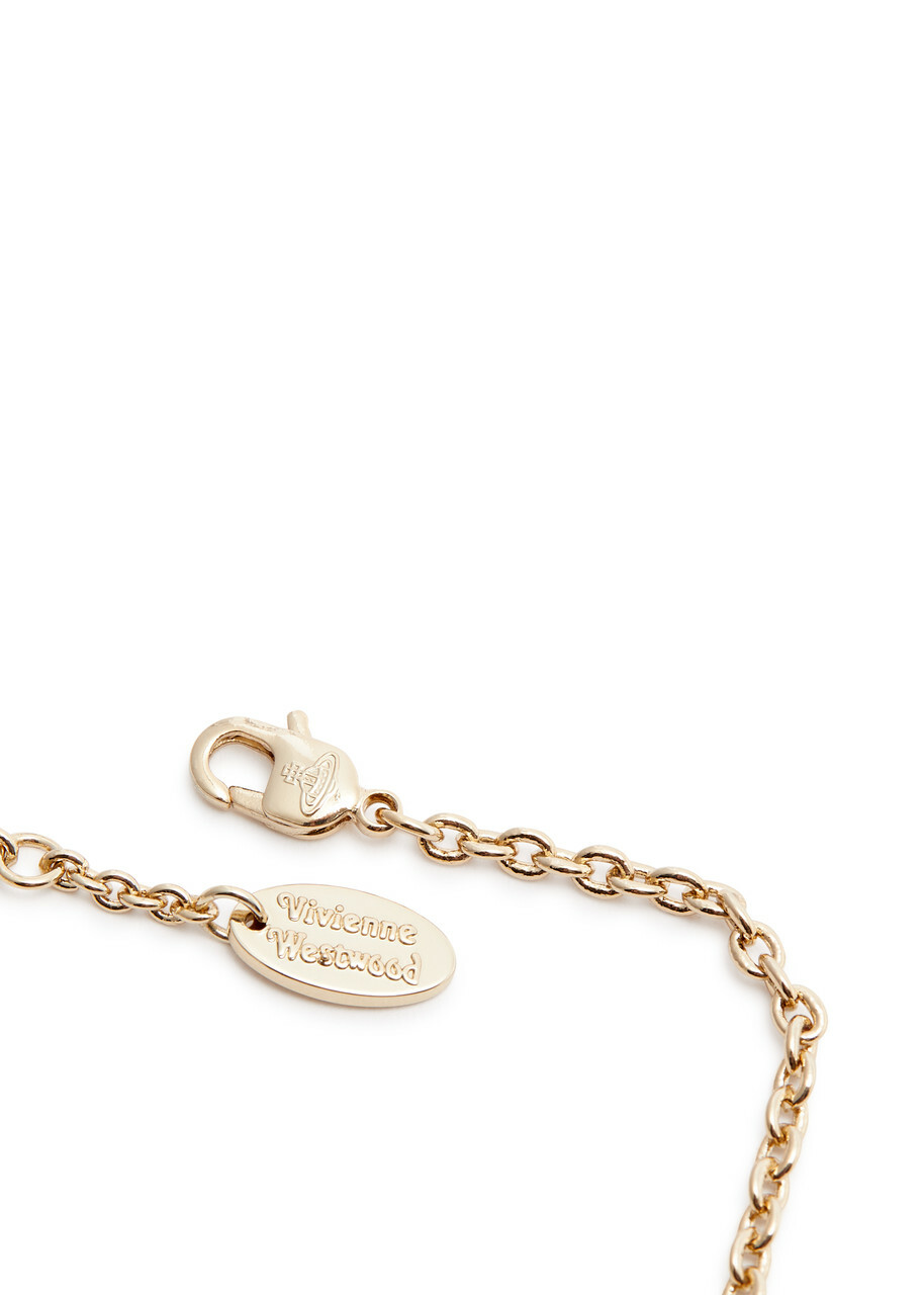 Vivienne Westwood Mayfair Bas Relief orb Bracelet - Gold