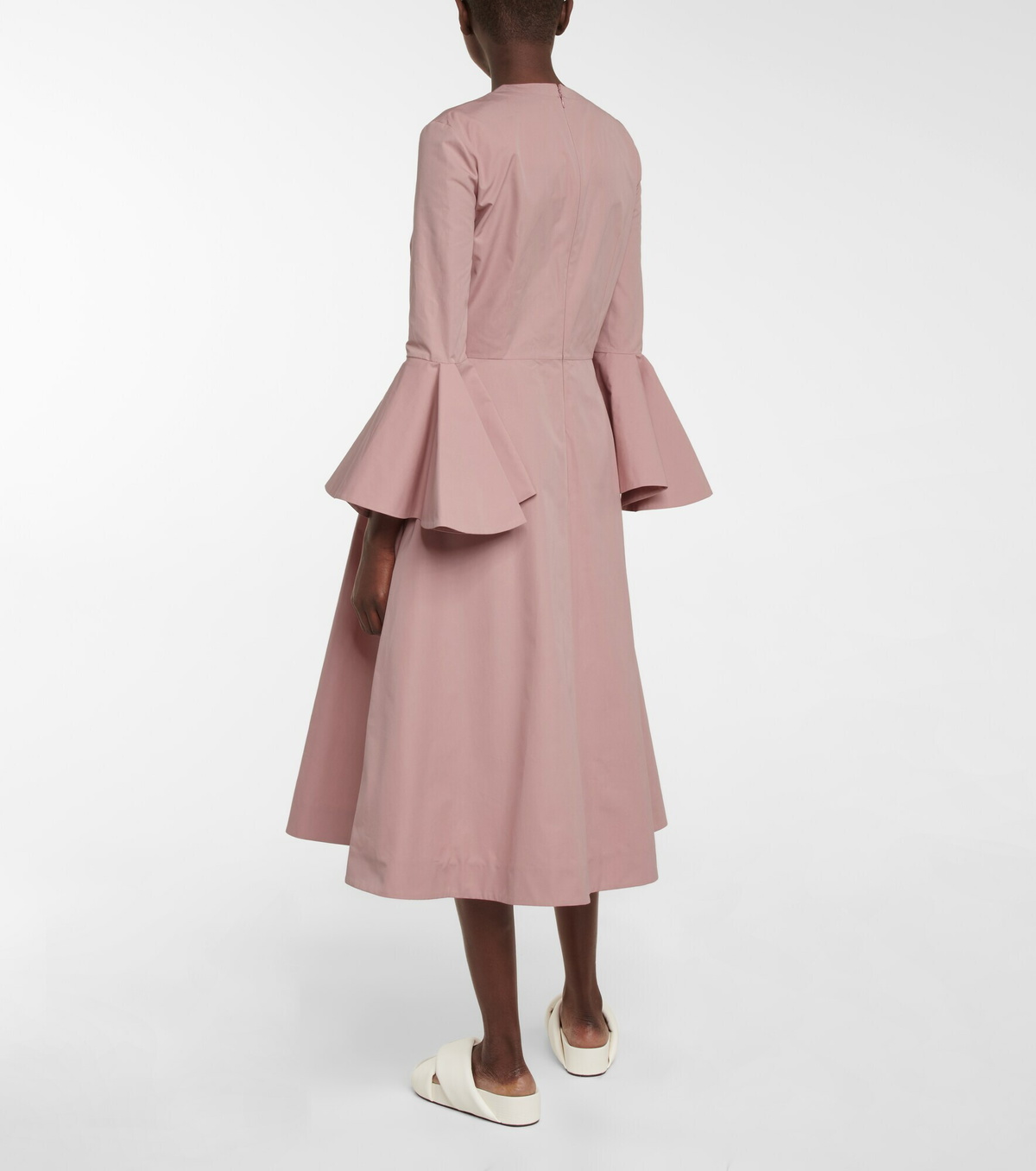 Jil Sander - Cotton poplin midi dress Jil Sander