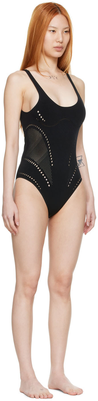 Stella McCartney Black Stellawear Swimsuit