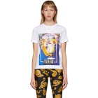 Versace Jeans Couture White Banana and Drinks T-Shirt
