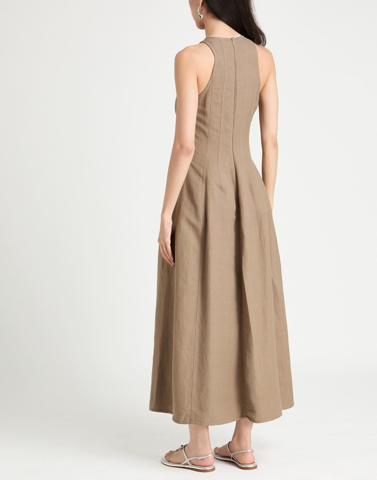 Brunello Cucinelli Womens Maxi dress Light brown