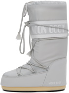 Moon Boot Gray Icon Boots