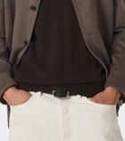 Allude Wool and cashmere sweater