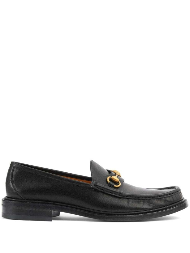Photo: GUCCI - Leather Moccasin