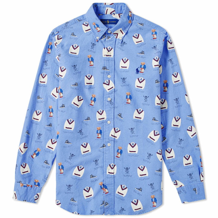 Photo: Polo Ralph Lauren All Over Printed Collegiate Oxford Shirt