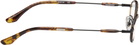 BONNIE CLYDE Black & Brown Voodoo Glasses