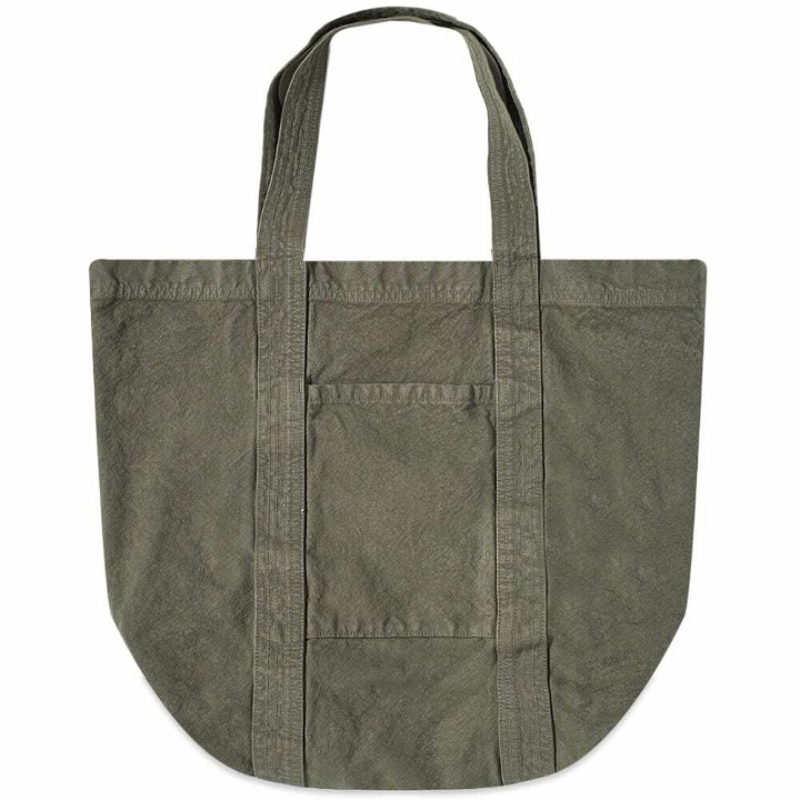 Photo: Save Khaki Canvas Tote Bag in Thyme