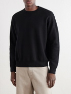 NN07 - Jasper 60062 Felted Wool Sweater - Black