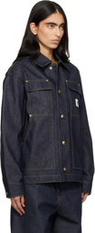Carhartt Work In Progress Navy OG Arctic Denim Jacket