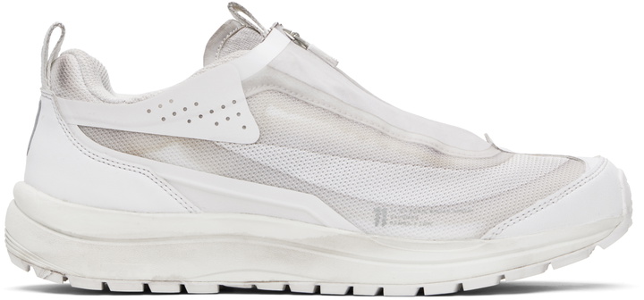 Photo: 11 by Boris Bidjan Saberi Gray Salomon Edition Bamba 2 Low V2 Sneakers