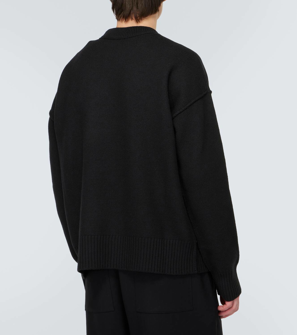 Ami Paris Ami De Cœur virgin wool sweater