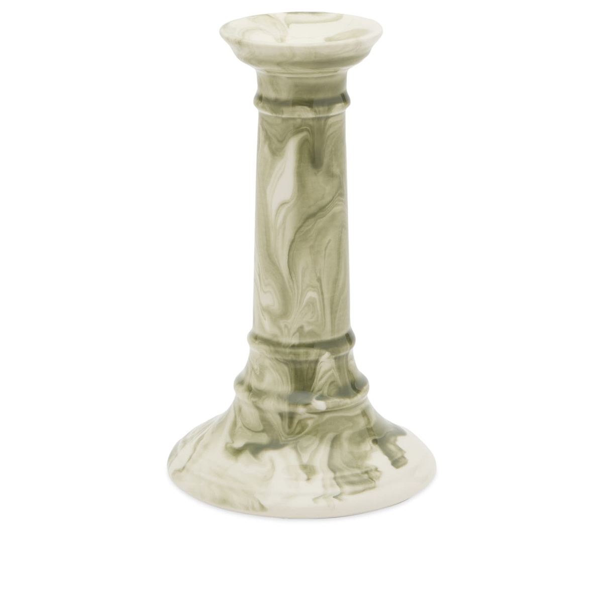 The Conran Shop Wardour Candlestick in Green 