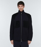 Giorgio Armani - Wool and cashmere blouson jacket