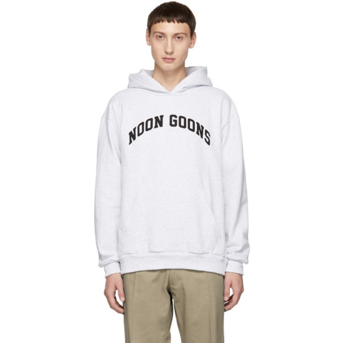 Photo: Noon Goons Grey Logo Varsity Hoodie