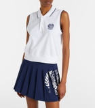 Polo Ralph Lauren x Wimbledon cotton-blend piqué top