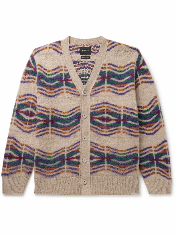 Photo: Howlin' - Out of This World Wool-Jacquard Cardigan - Neutrals