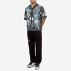 AMIRI Men's CNY Dragon Short Sleeve Vacation Shirt in Black