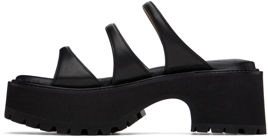Marge Sherwood Black Platform Sandals