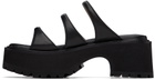 Marge Sherwood Black Platform Sandals