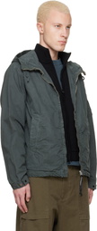 C.P. Company Green Micro-Reps Hooded Lens Jacket