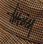 Stüssy - Logo-Embroidered Tweed Bucket Hat - Brown