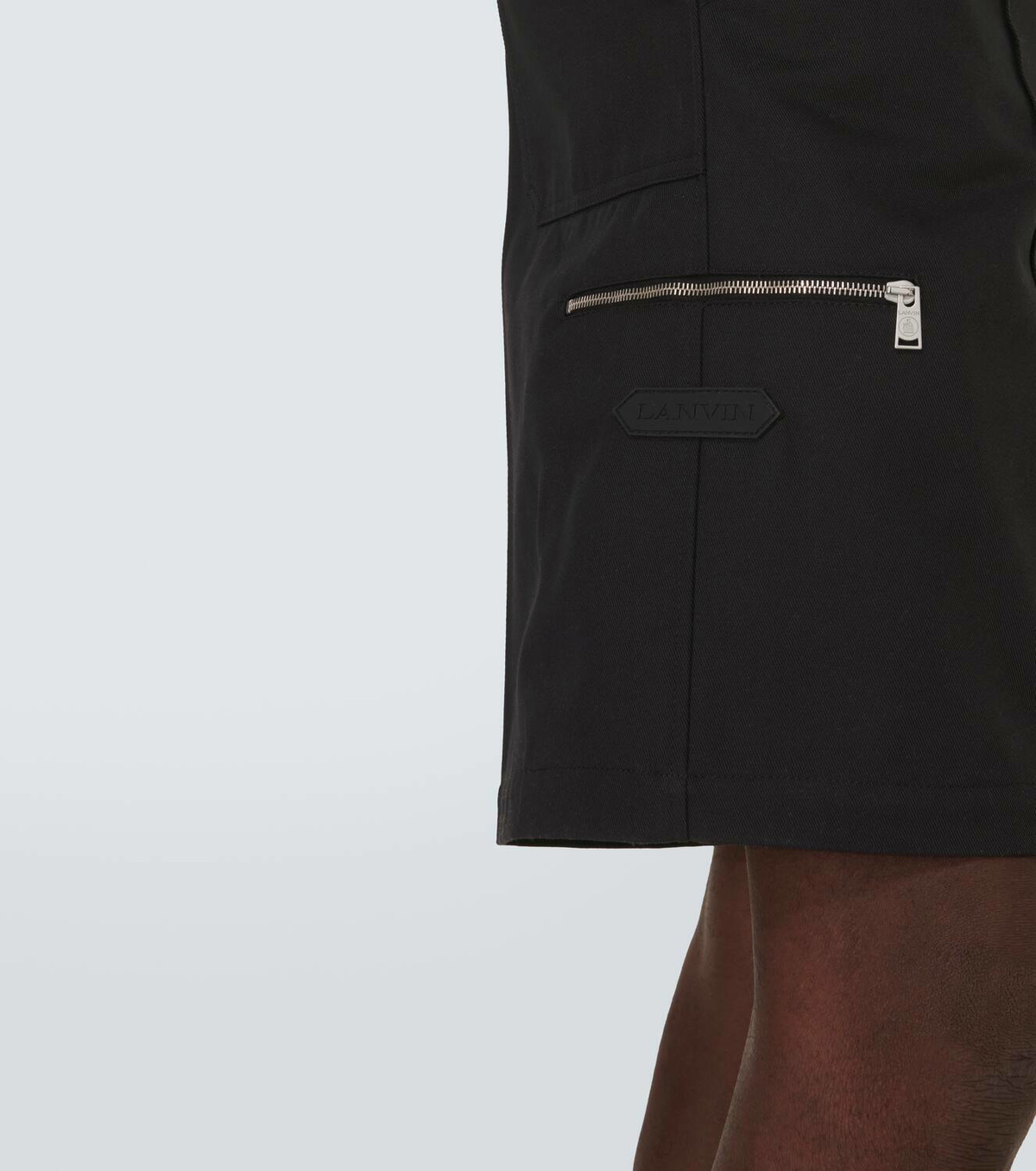 Lanvin Cotton-blend chino shorts