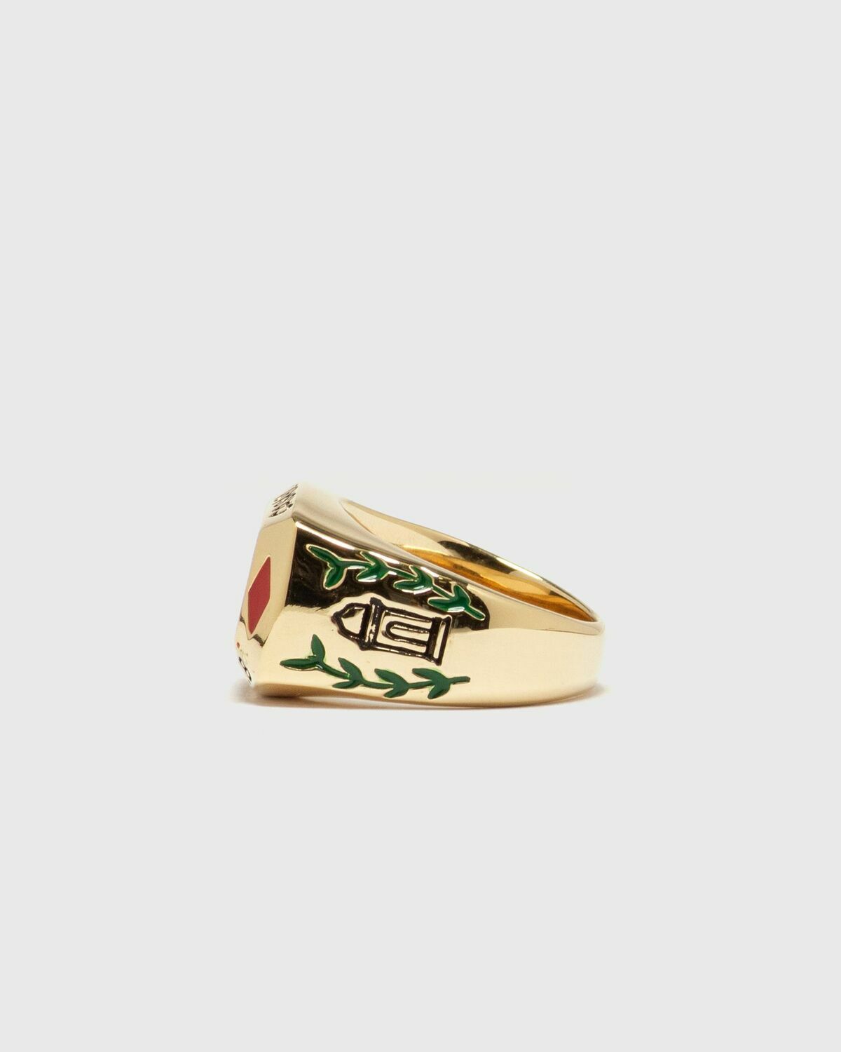 Casablanca TENNIS CLUB RING gold Mens Jewellery