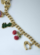 Coach Charm Keychain With Mixed Motifs
