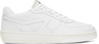 rag & bone White Retro Court Leather Sneakers