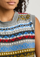 Wales Bonner Astral Intarsia Wool-blend Vest Multicoloured 1