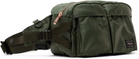 PORTER - Yoshida & Co Khaki Tanker Hip Belt Bag
