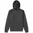 Moncler Men's Monogrammed Popover Hoody in Grey