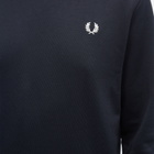 Fred Perry Men's Crew Sweat in Navy