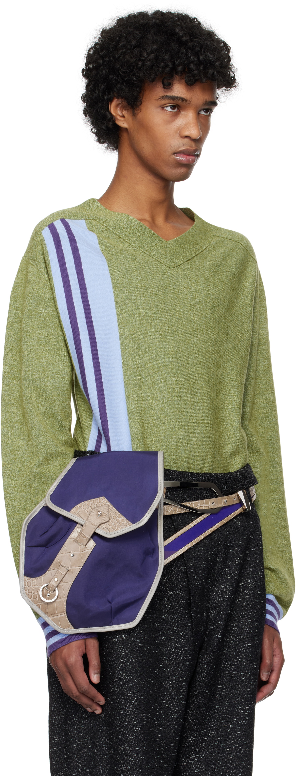 Kiko Kostadinov Green Ostro Sweater Kiko Kostadinov