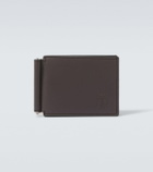 Brunello Cucinelli Logo debossed leather wallet