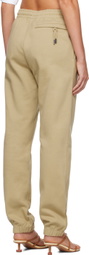 Jacquemus Khaki Le Papier 'Le Jogging Jacquemus' Lounge Pants