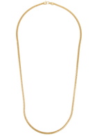 Tom Wood Curb M 18kt Gold-plated Chain Necklace - One Size