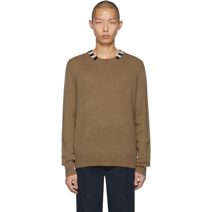 Photo: Burberry Beige Cashmere Noland Sweater