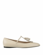 Giorgio Armani Womens Ballet flats in Beige